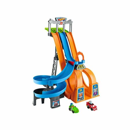 FISHER-PRICE Fisher-Price  Hot Wheels Racing Loops Tower by Little People HFG46